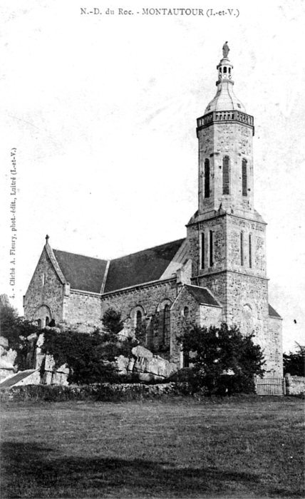 Eglise de Montautour (Bretagne).