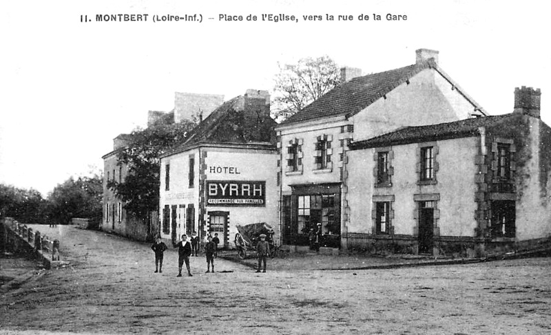 Ville de Montbert (Bretagne).