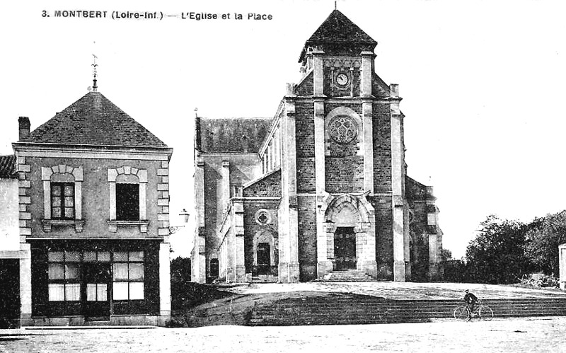 Eglise de Montbert (Bretagne).