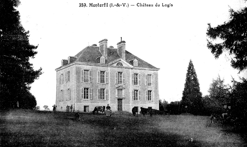 Chteau de Monterfil (Bretagne).
