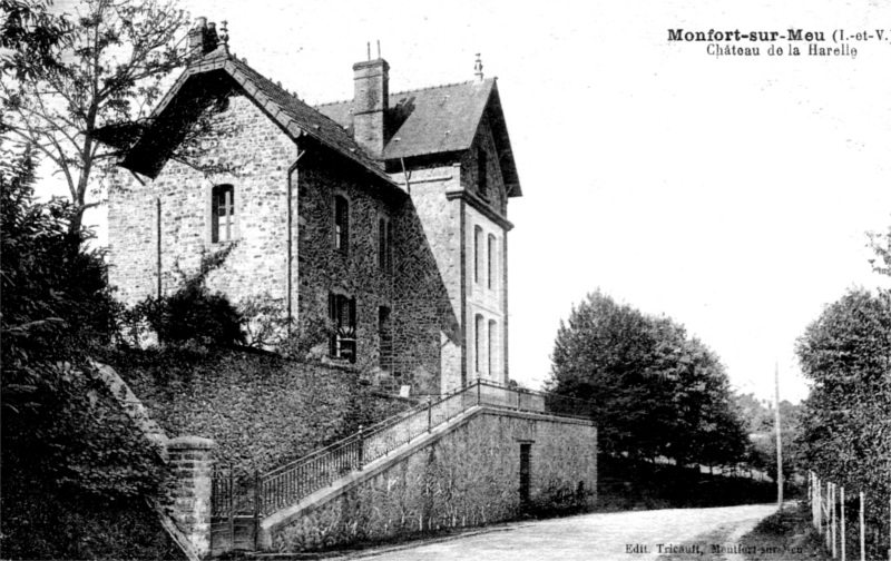 Chteau de Montfort-sur-Meu (Bretagne).