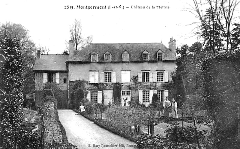 Chteau de la Mettrie  Montgermont (Bretagne).