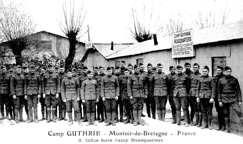 Le Camp Guthrie  Montoir-de-Bretagne (anciennement en Bretagne).