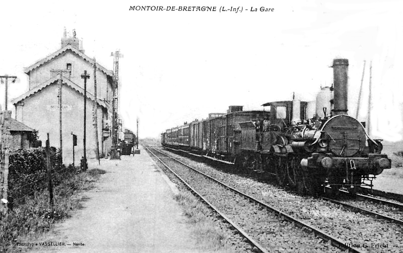 Gare de Montoir-de-Bretagne (anciennement en Bretagne).