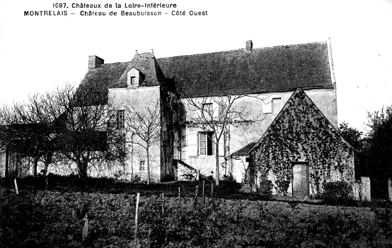 Chteau de Beaubuisson  Montrelais (anciennement en Bretagne).