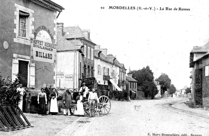 Ville de Mordelles (Bretagne).