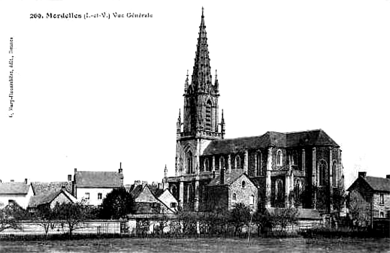 Eglise de Mordelles (Bretagne).