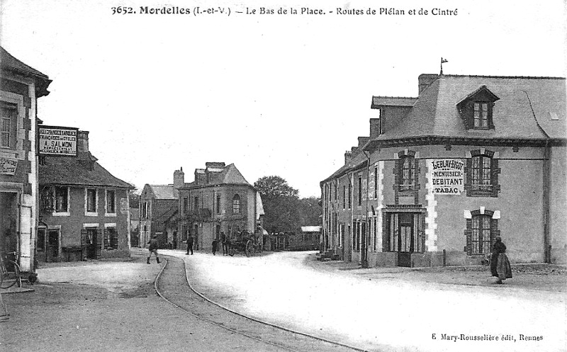 Ville de Mordelles (Bretagne).