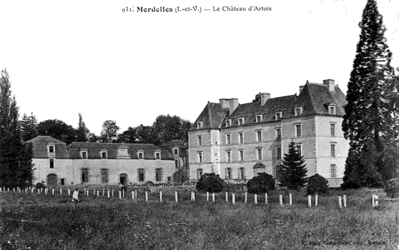 Chteau d'Artois  Mordelles (Bretagne).