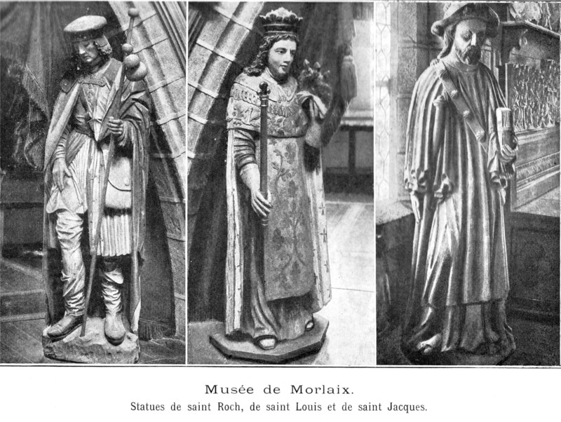 Morlaix (Bretagne) : glise des Jacobins (muse).
