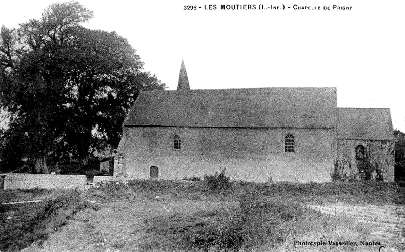Chapelle de Prigny aux Moutiers-en-Retz (anciennement en Bretagne).