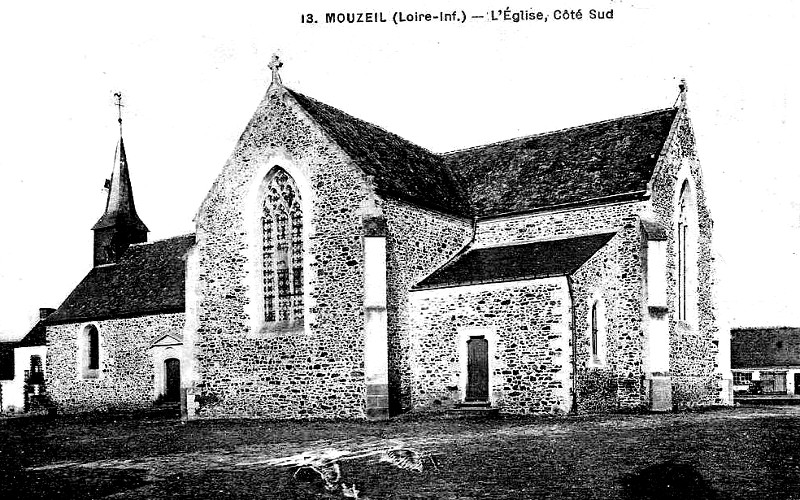 Eglise de Mouzeil (anciennement en Bretagne).