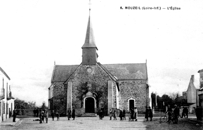 Eglise de Mouzeil (anciennement en Bretagne).