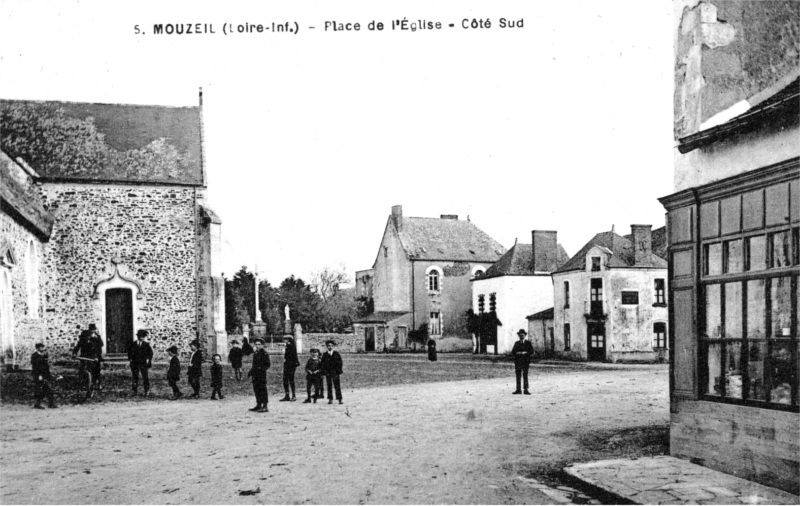 Ville de Mouzeil (anciennement en Bretagne).