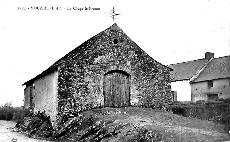 Chapelle de Sainte-Emerance  Mouzeil (anciennement en Bretagne)