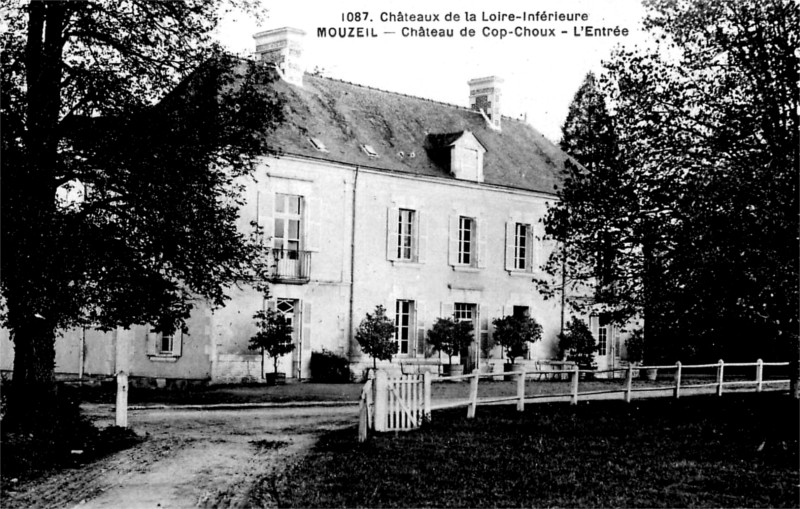Chteau de Cope-Choux  Mouzeil (anciennement en Bretagne)