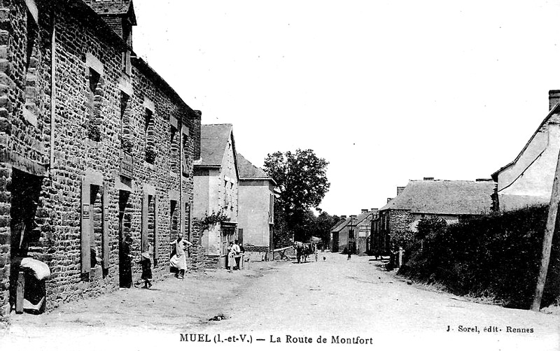 Ville de Muel (Bretagne).