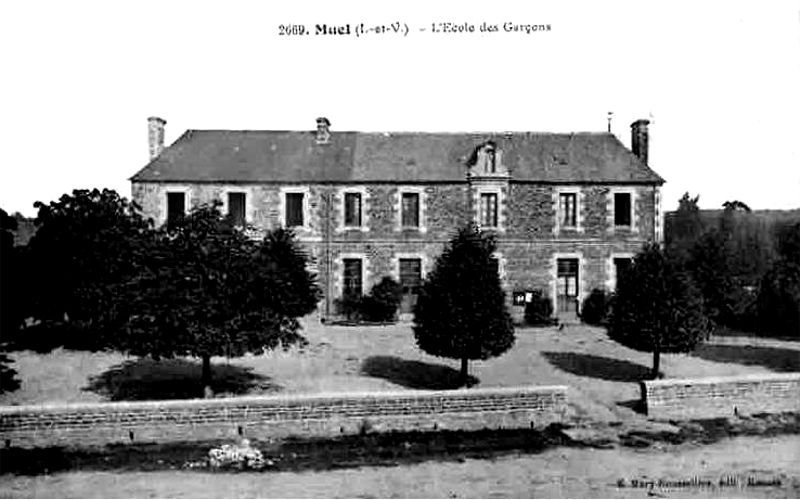Ecole de Muel (Bretagne).