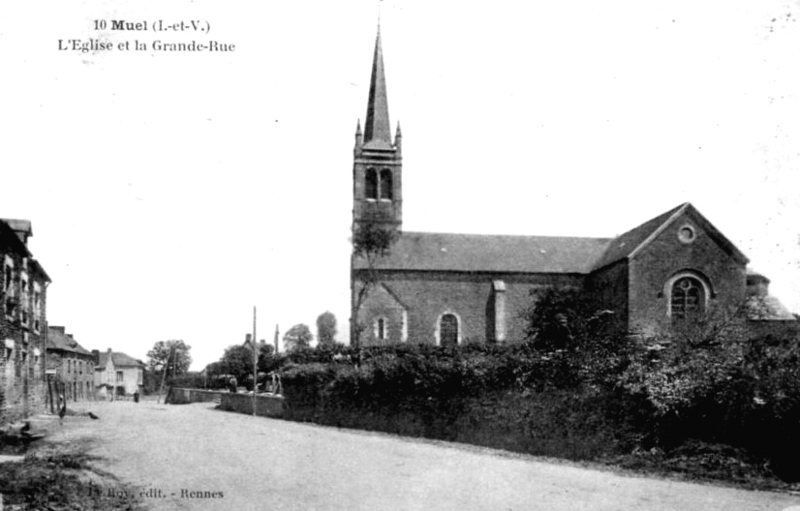 Eglise de Muel (Bretagne).