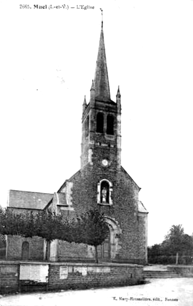 Eglise de Muel (Bretagne).