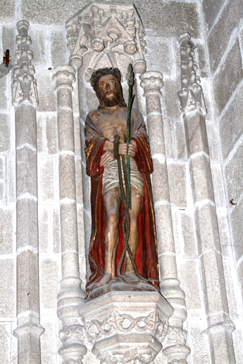 Statue de l'glise de Mr-de-Bretagne