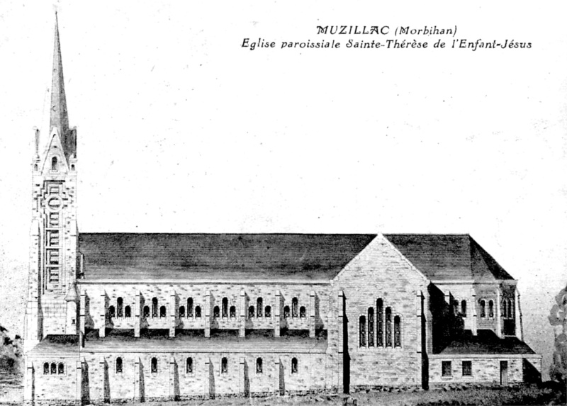 Eglise de Muzillac (Bretagne).