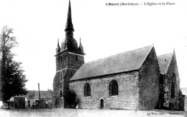 Eglise de Nant-sur-Yvel (Bretagne).