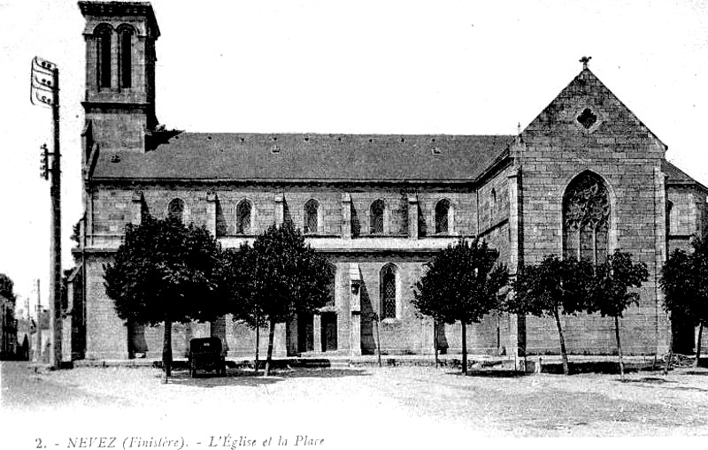 Eglise de Nvez (Bretagne).