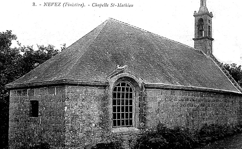 Chapelle Saint-Mathieu  Nvez (Bretagne).