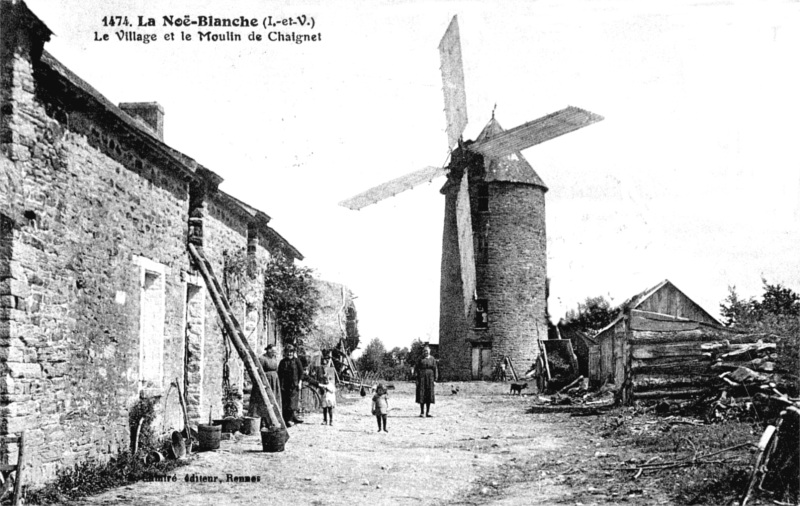 Moulin de La No-Blanche (Bretagne).