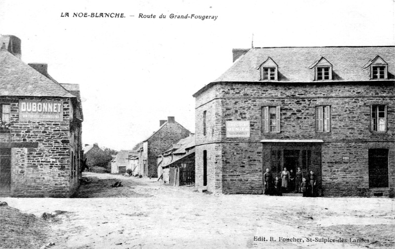 Ville de La No-Blanche (Bretagne).