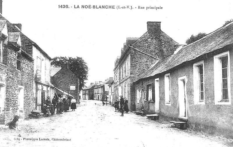 Ville de La No-Blanche (Bretagne).