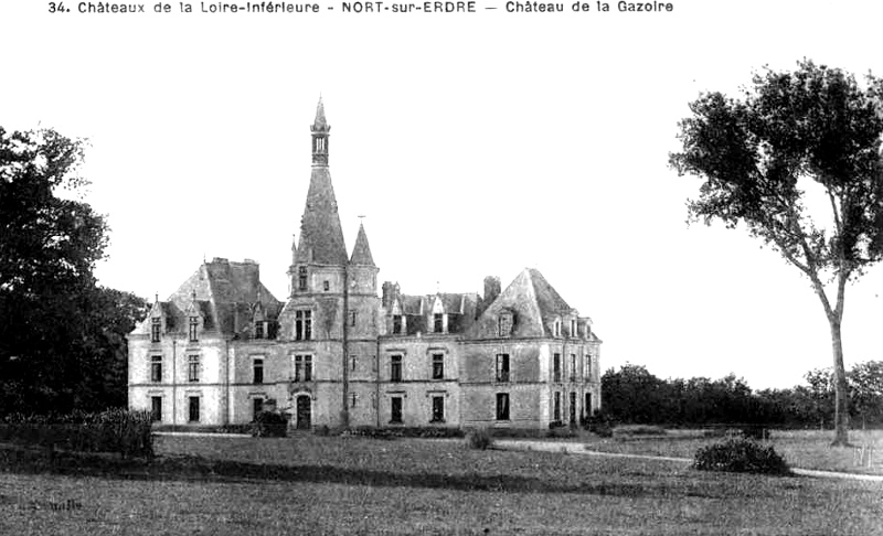 Chteau de la Gazoire  Casson (anciennement en Bretagne).