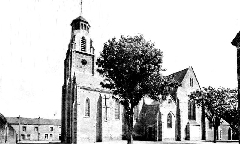 Eglise de Notre-Dame-des-Landes (anciennement en Bretagne).