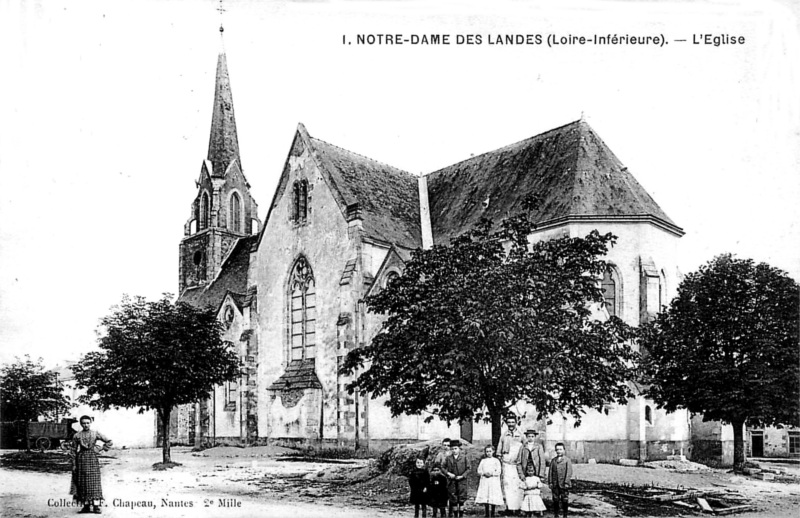 Eglise de Notre-Dame-des-Landes (anciennement en Bretagne).