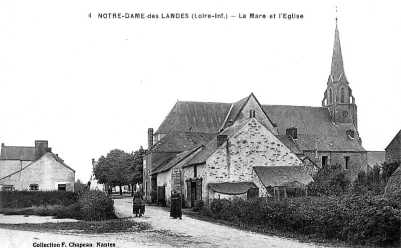 Ville de Notre-Dame-des-Landes (anciennement en Bretagne).
