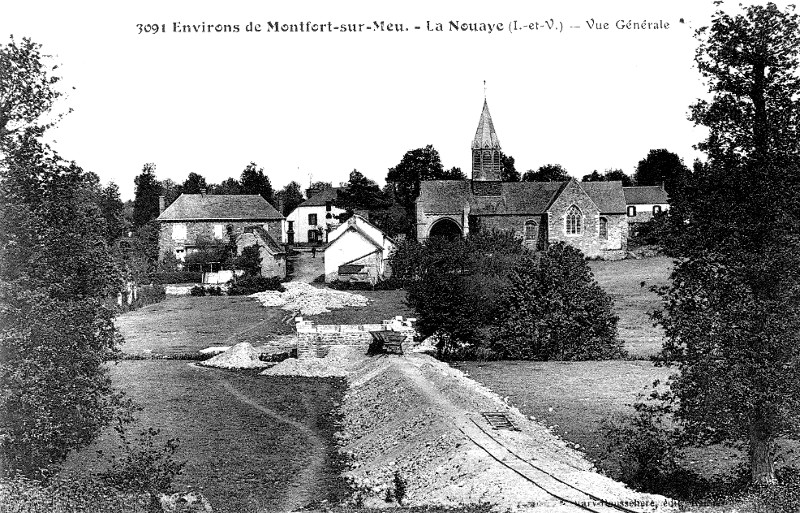 Ville de la Nouaye (Bretagne).