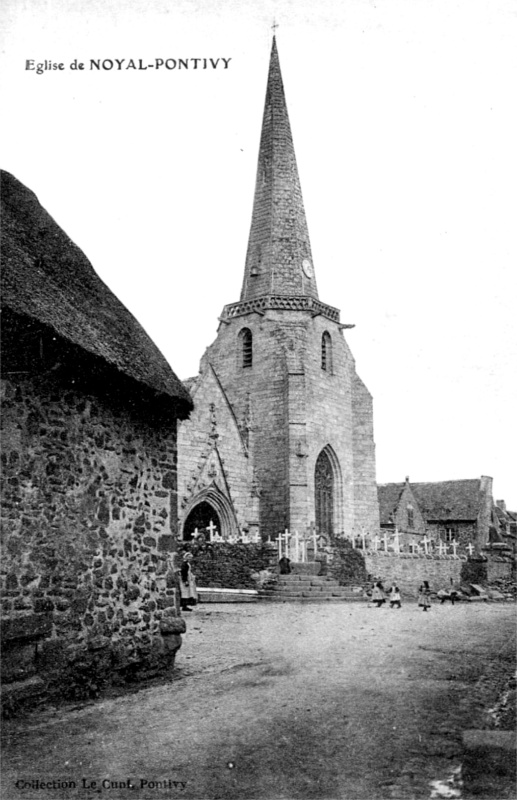 Eglise de Noyal-Pontivy (Bretagne).