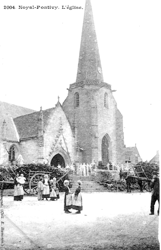 Eglise de Noyal-Pontivy (Bretagne).
