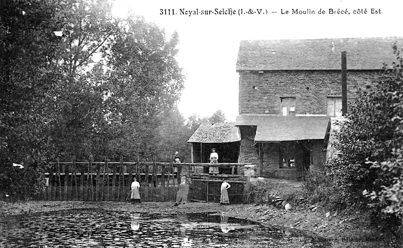 Moulin de Noyal-sur-Seiche (Bretagne).