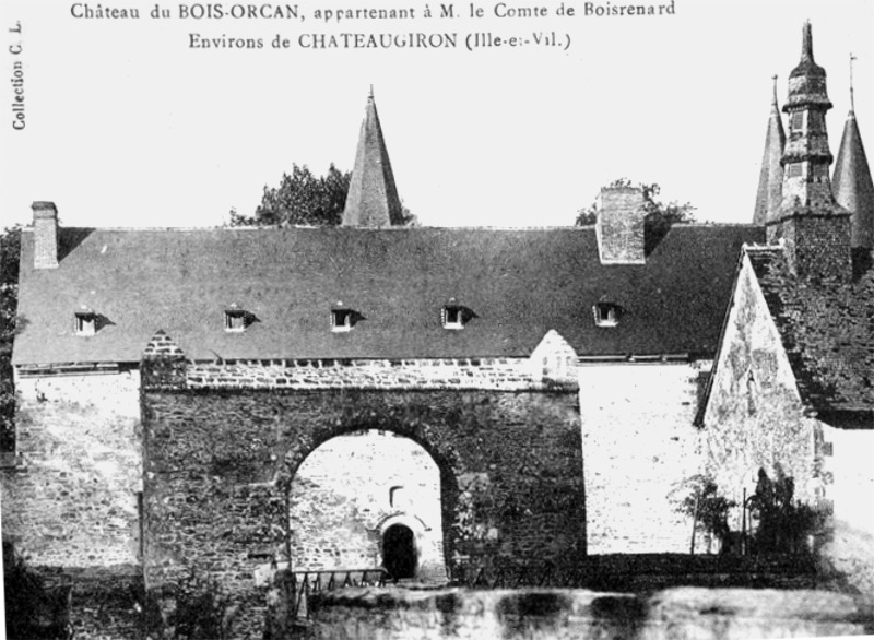 Chteau du Boisorcan  Noyal-sur-Vilaine (Bretagne).