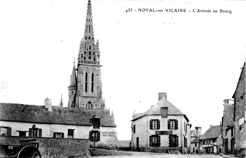 Ville de Noyal-sur-Vilaine (Bretagne).