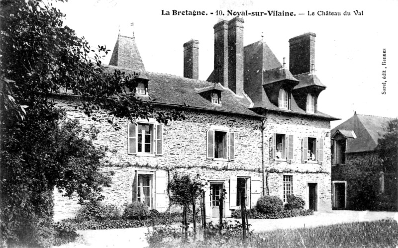 Chteau de Noyal-sur-Vilaine (Bretagne).