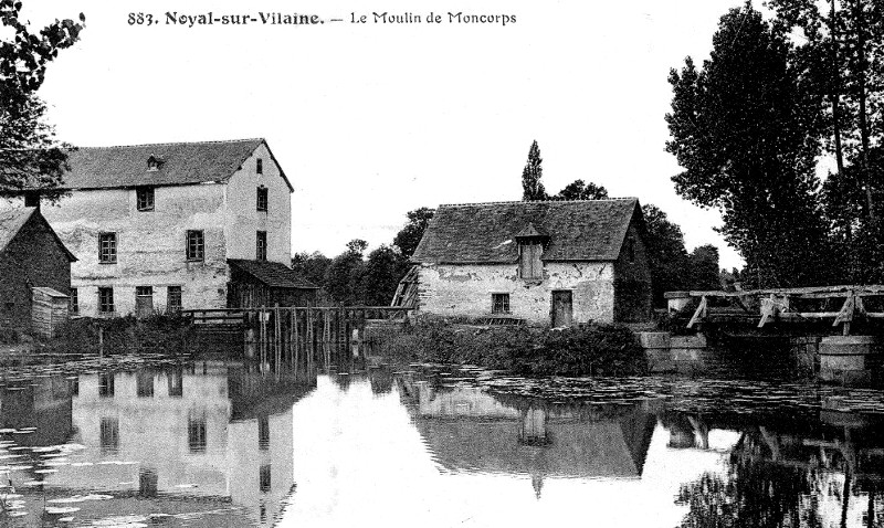 Moulin de Noyal-sur-Vilaine (Bretagne).