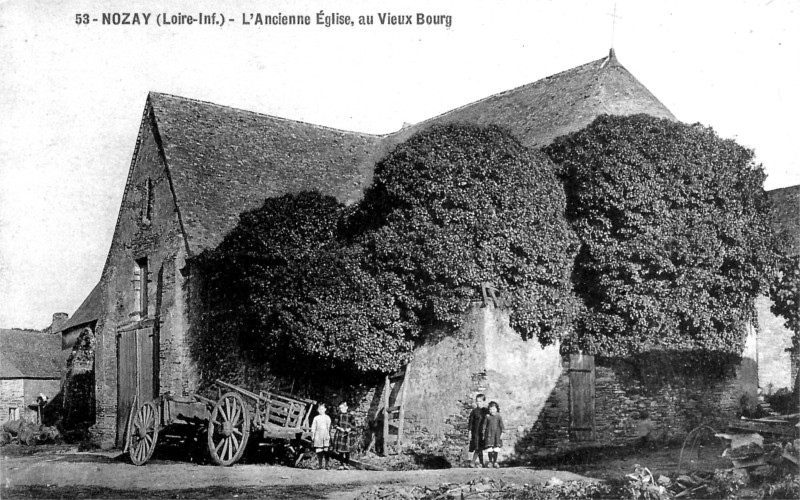 Ancienne glise de Nozay (anciennement en Bretagne).