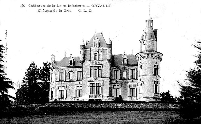 Chteau de la Gre  Orvault (Bretagne).