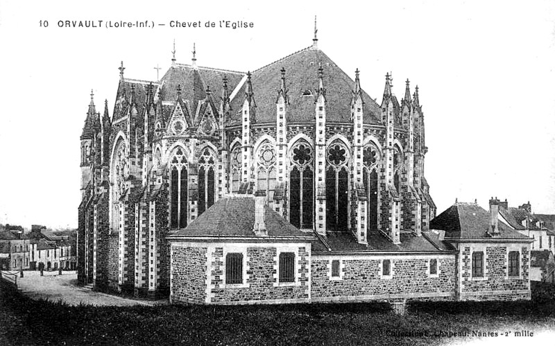 Eglise d'Orvault (Bretagne).