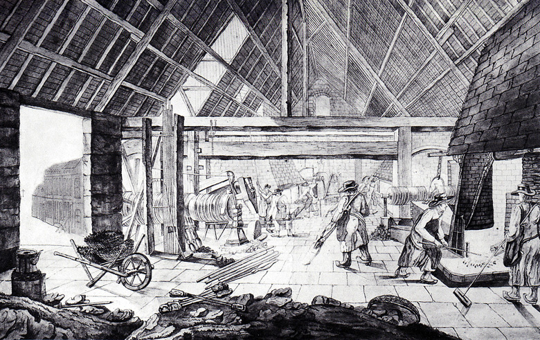 Paimont : les forges en 1804