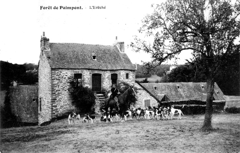 Ville de Paimpont (Bretagne).