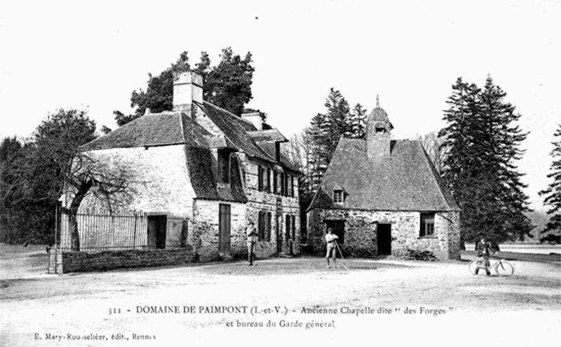 Chapelle des Forges  Paimpont (Bretagne).